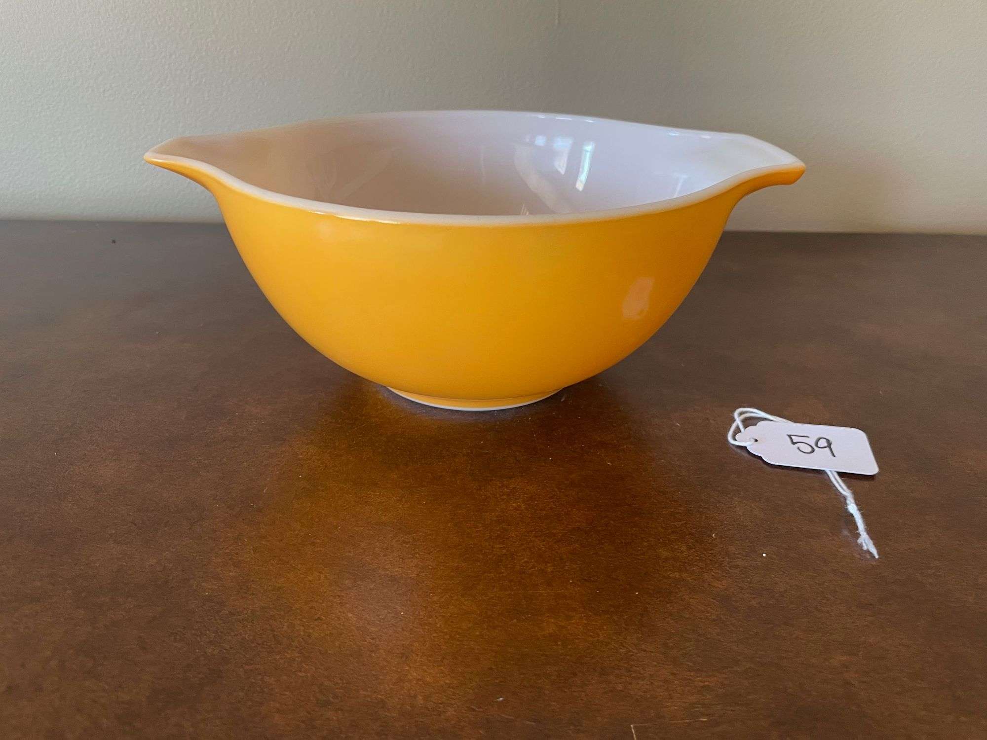 Pyrex  Yellow Cinderella Mixing Bowl