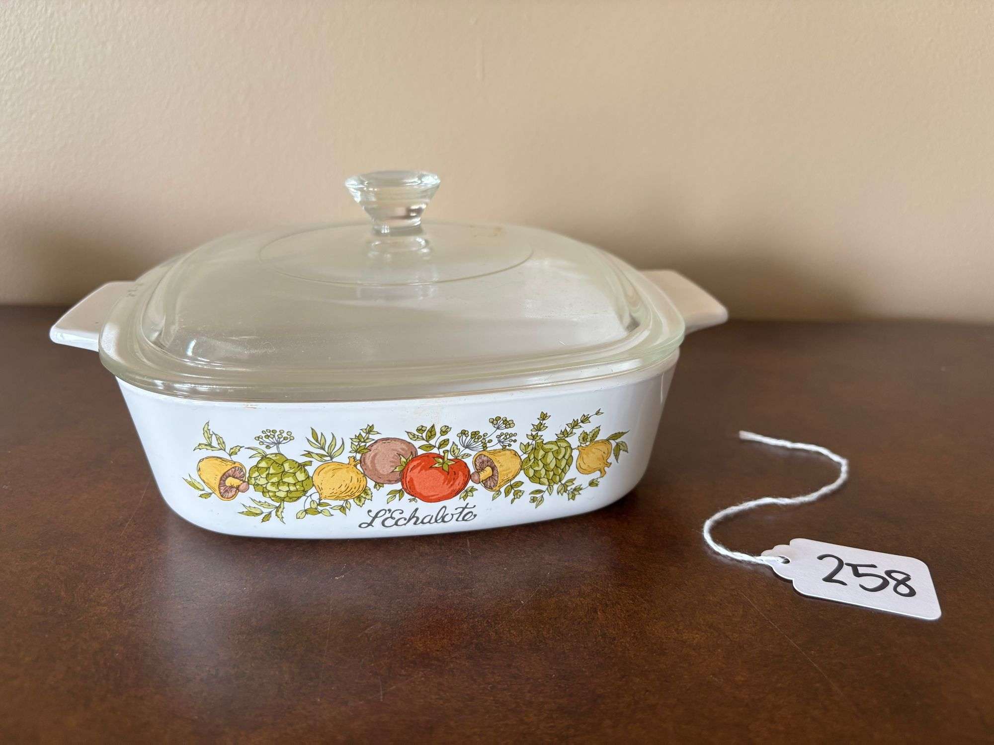 CorningWare Spice of Life Casserole Dish with Lid