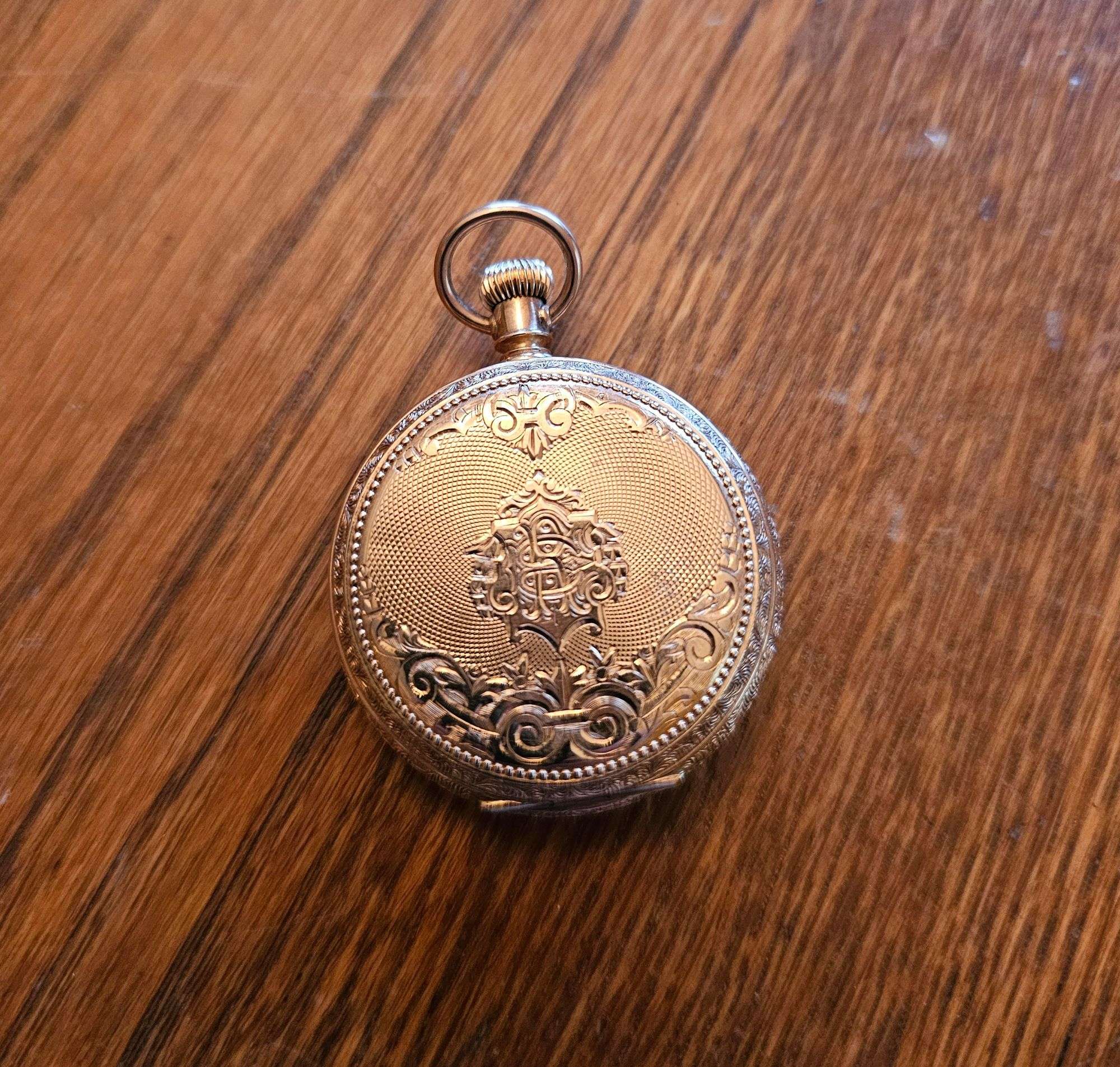 Hamilton Pocket Watch and Locket