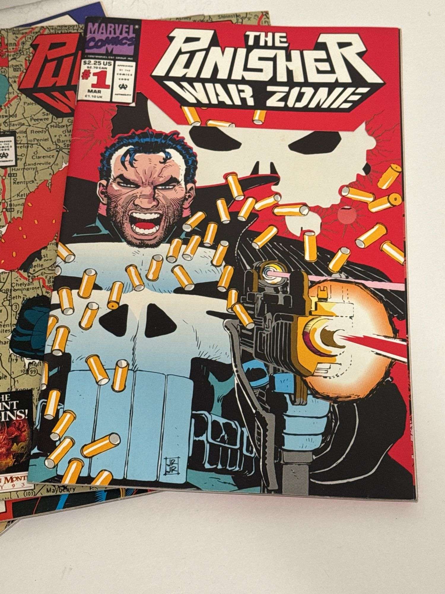 Marvel Comics The Punisher: War Zone Vol. 1 #’s 1, 16, 17, 27 and 30