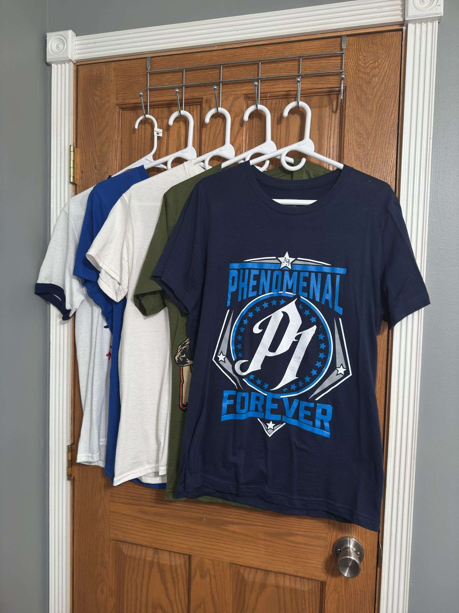 (5) Pro Wrestling Shirts (Size M)