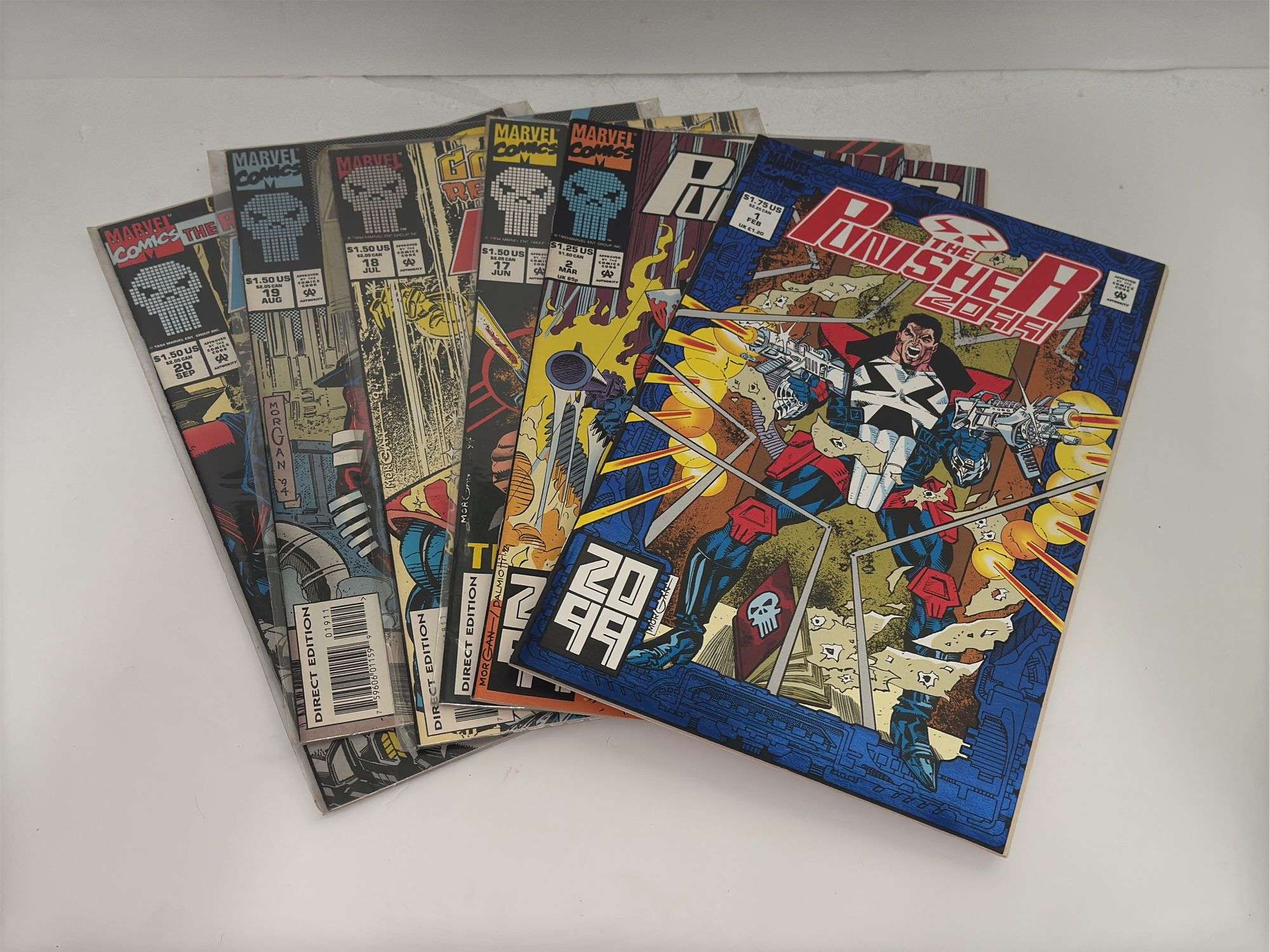 Marvel Comics The Punisher 2099 Vol. 1 #’s 1, 2, 17, 18, 19 and 20