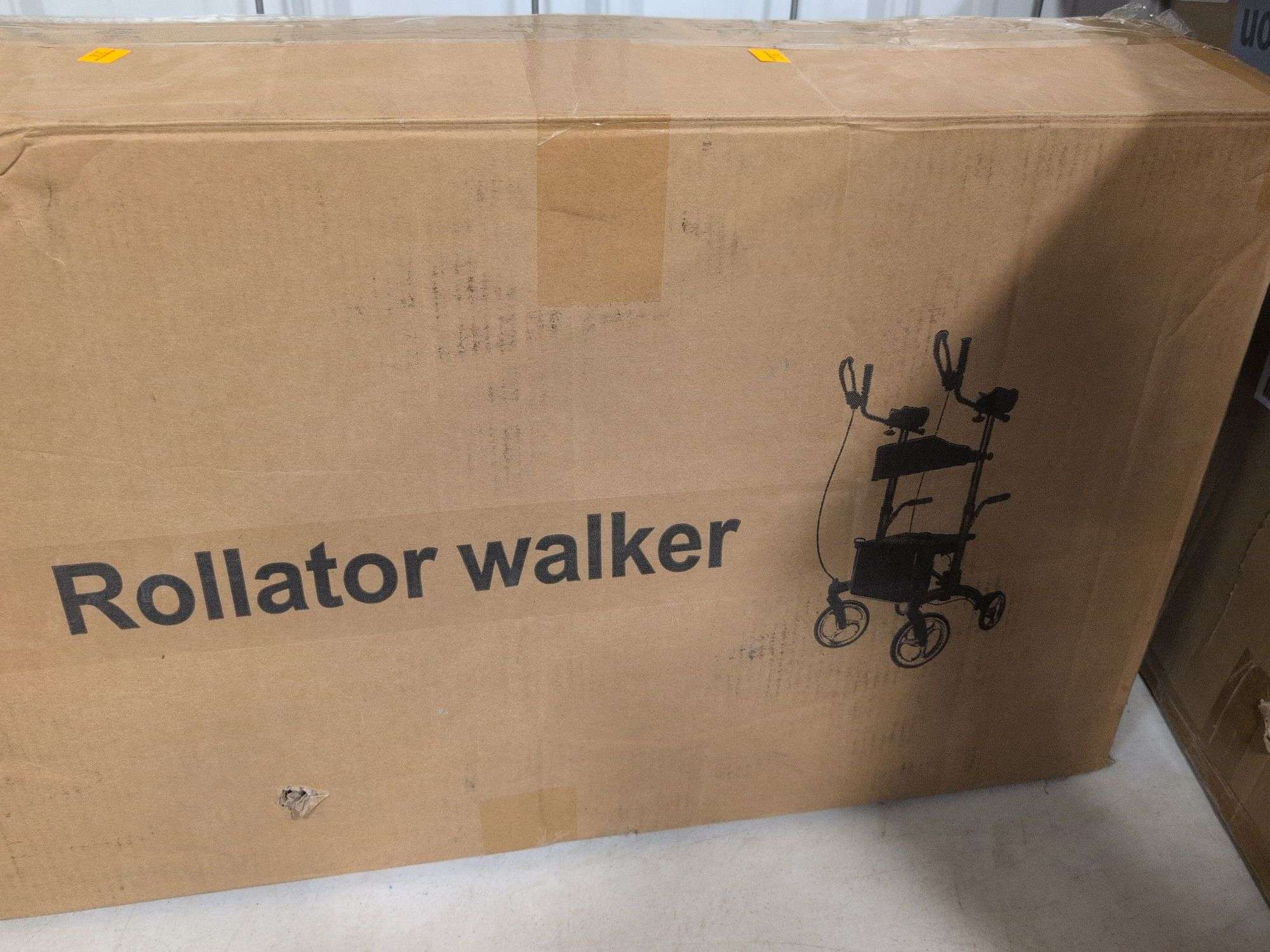 Upright Rollator Walker and pet safety fence - both new in box