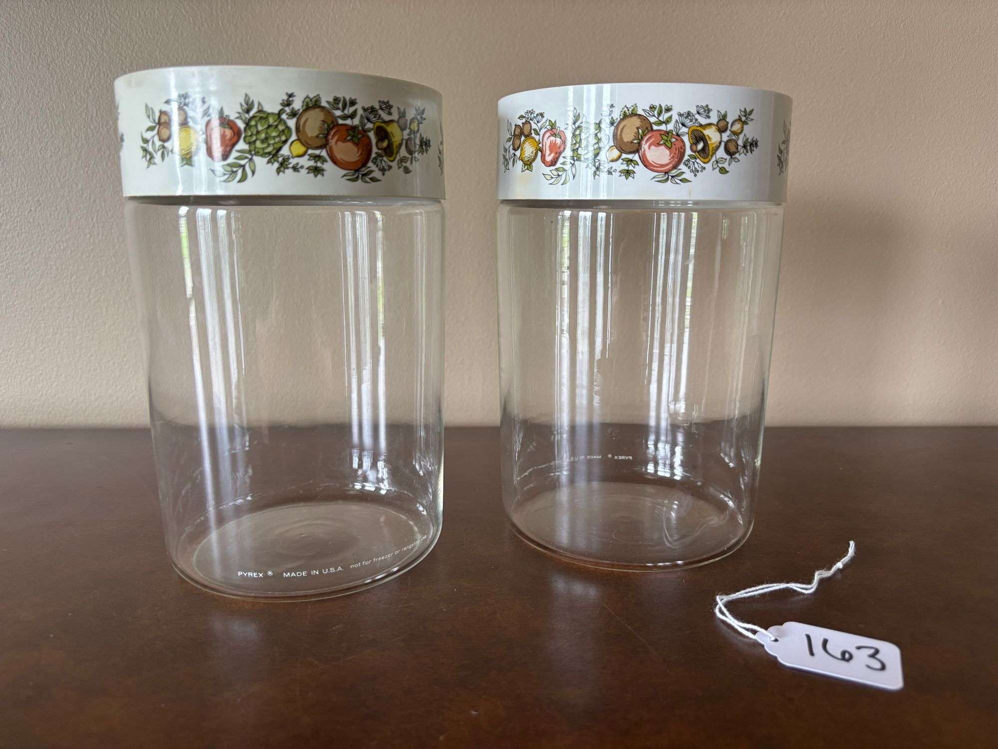 Vintage Cannisters with Spice of Life Lids