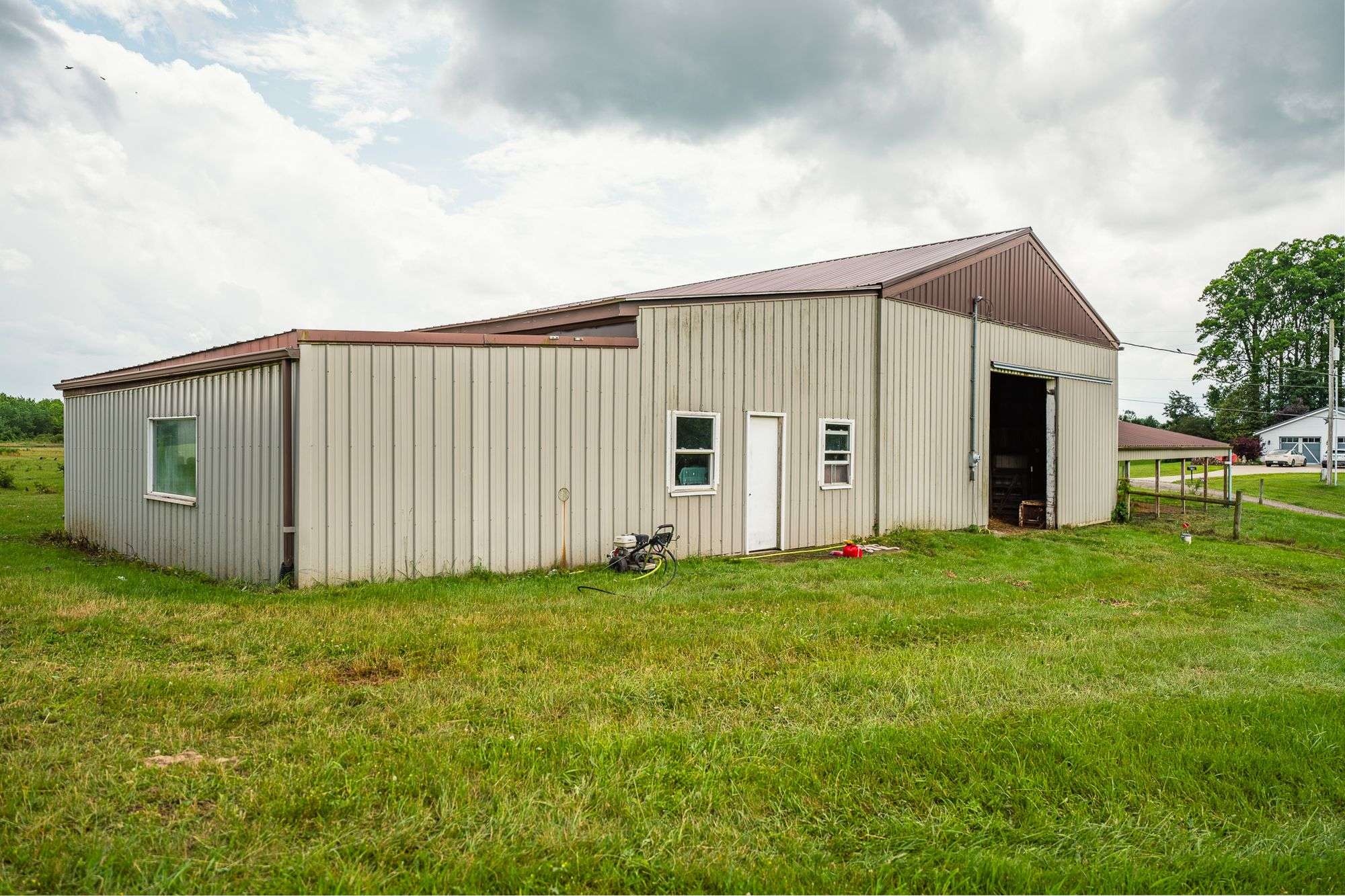 Parcel 1: 9.6 acres with 600’ frontage on Autumn Road
