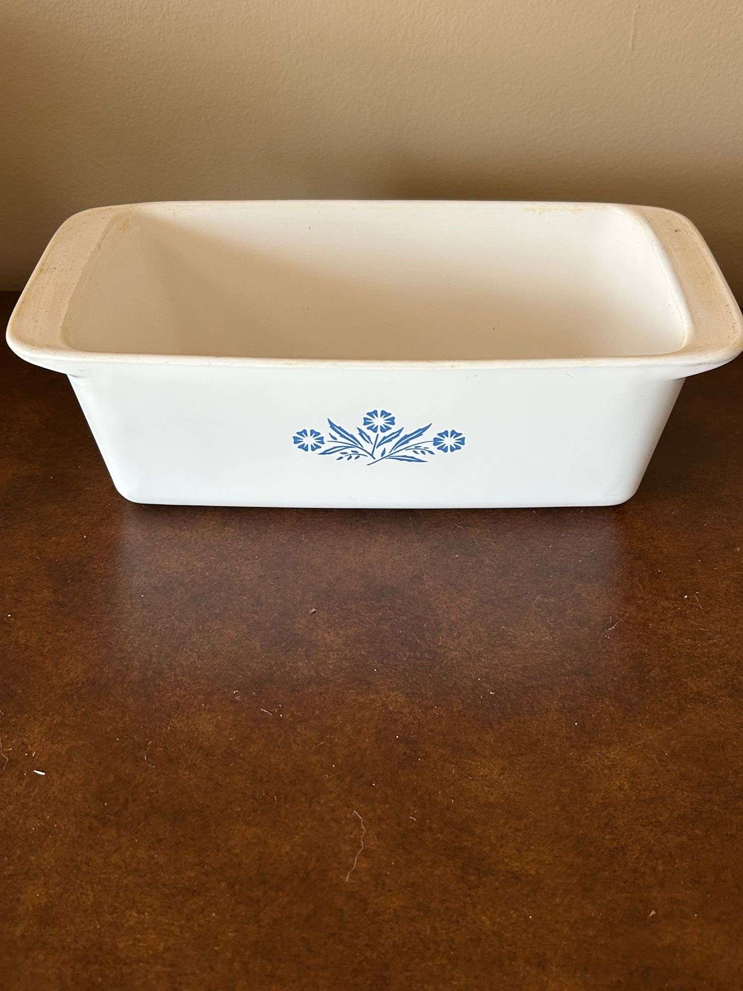 CorningWare Blue Cornflower  Loaf Pan