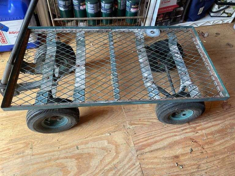 METAL GARDEN WAGON/CART