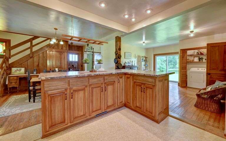 Parcel 1: 9.4 Acres with Farmstead, Pond and Cabin.