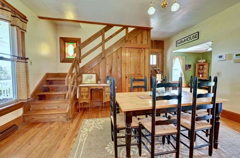 Parcel 1: 9.4 Acres with Farmstead, Pond and Cabin.