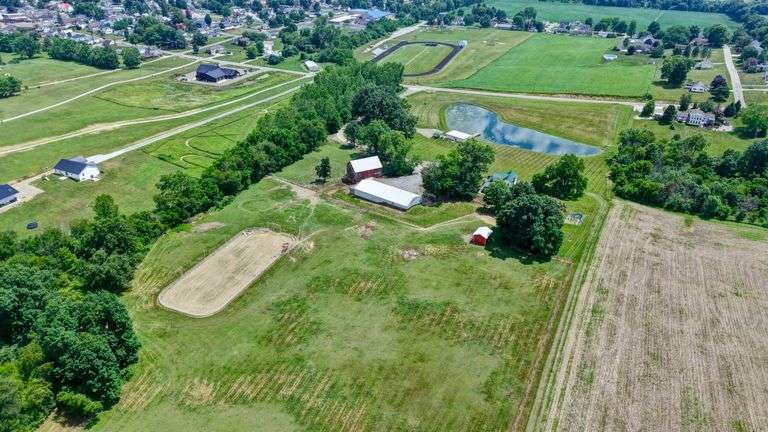 Parcel 2: 20.9 Acres with Riding Arena and Building Site.