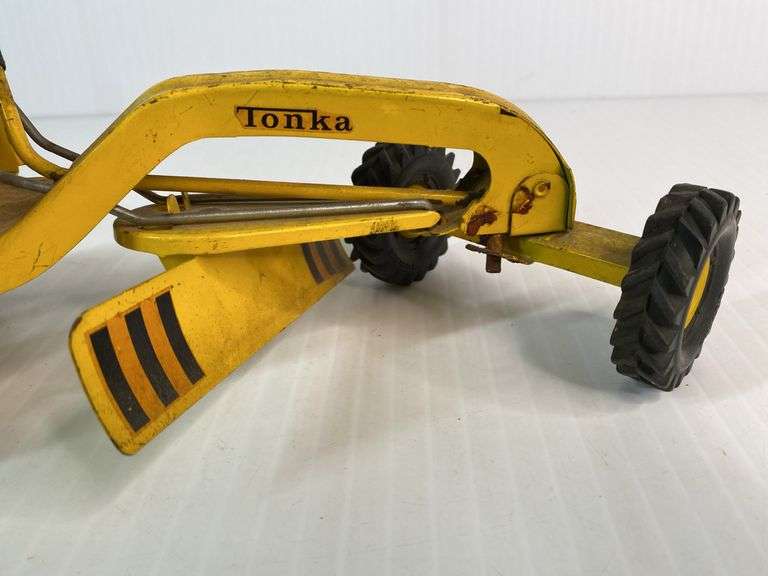 1960s Tonka Steel Classic Road Grader