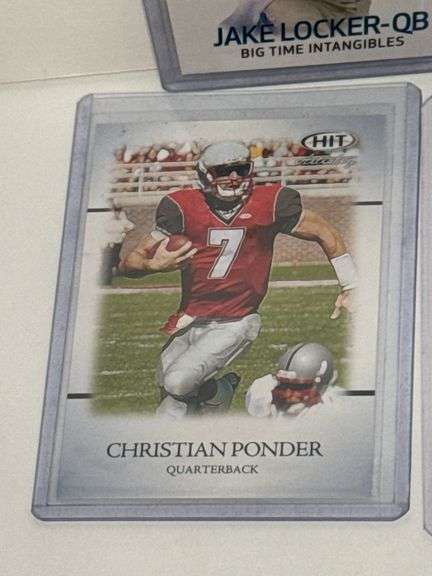 (11) Various NFL/NCAAF Sports Cards