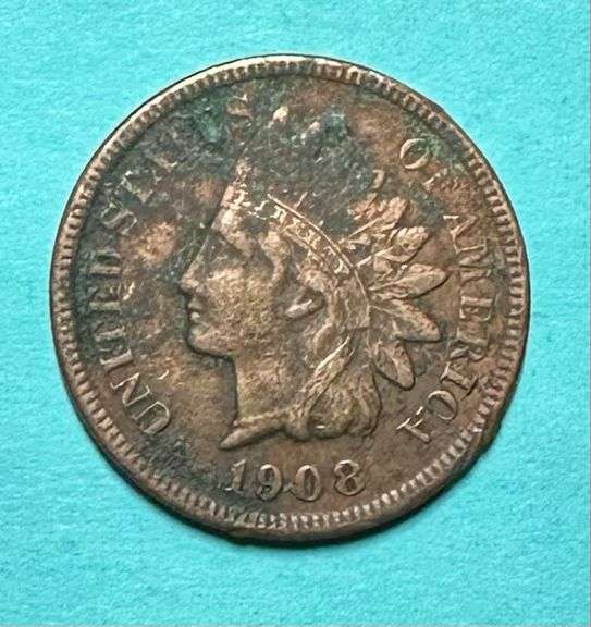 1908-S Indian Head Cent