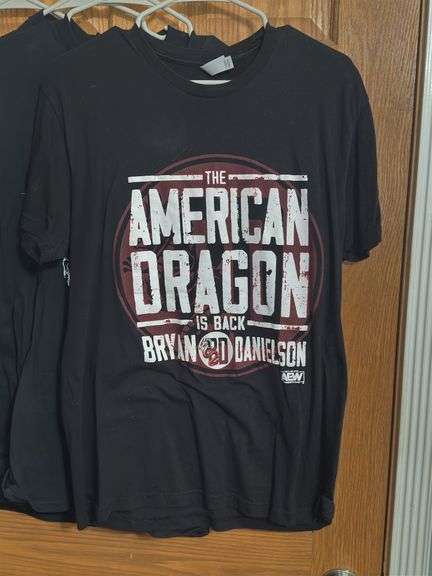 (5) Pro Wrestling Shirts (Size M)