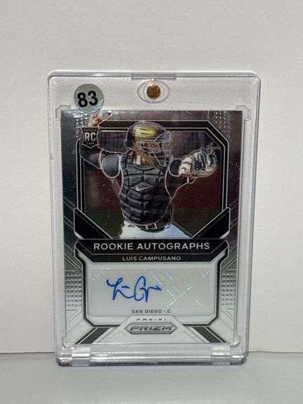 2021 Panini Prizm Luis Campusano Autographed RC