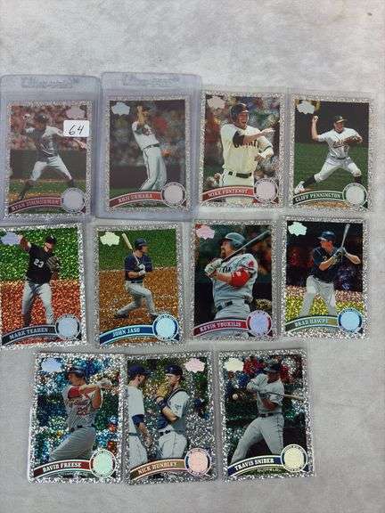(11) 2011 Topps Diamond Anniversary Baseball Cards