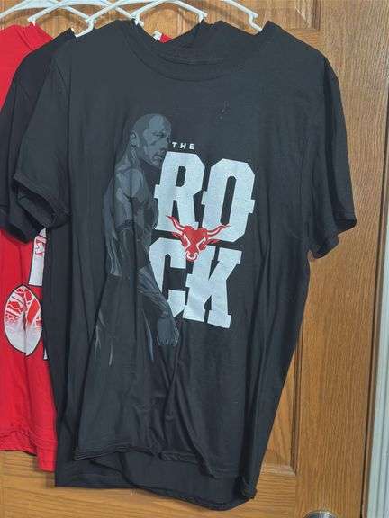 (5) Pro Wrestling Shirts (Size M)