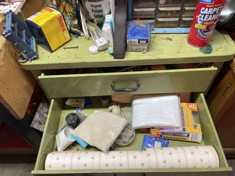 CONTENTS OF SHELVES AND CUPBOARDS