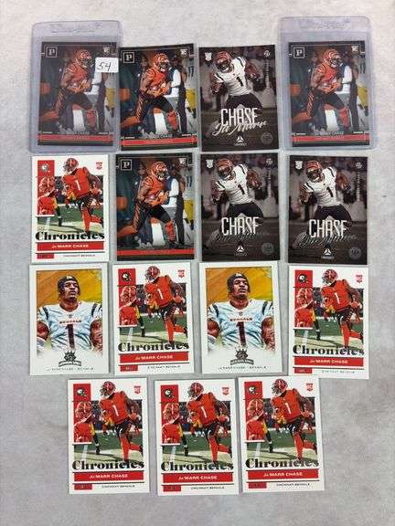 (15) Ja'Marr Chase Rookie Cards