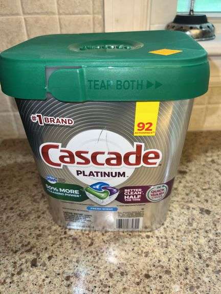 Cascade Platinum Dishwasher Tablets