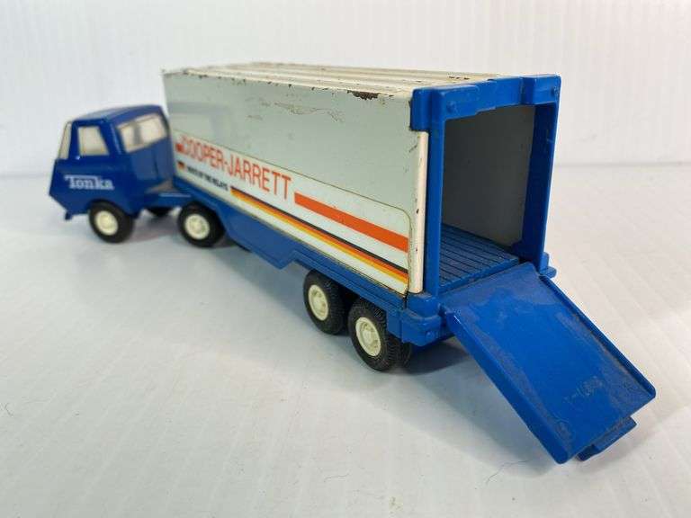 1979 Tonka Copper-Jarrett Semi Truck and Trailer