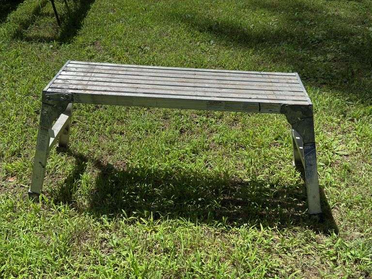 WERNER ALUMINUM WORK PLATFORM