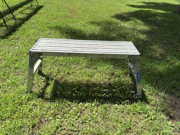 WERNER ALUMINUM WORK PLATFORM