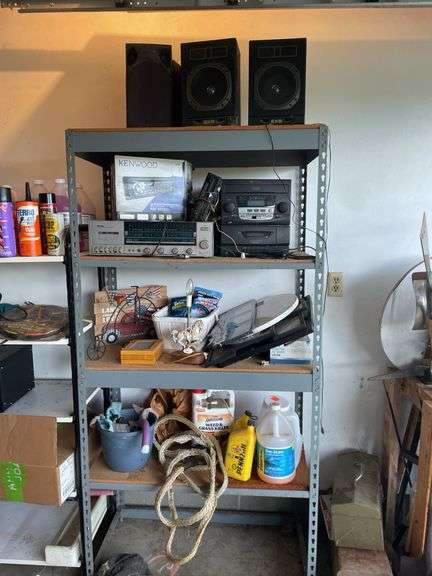 SHELF AND ITS CONTENTS (PICTURED)