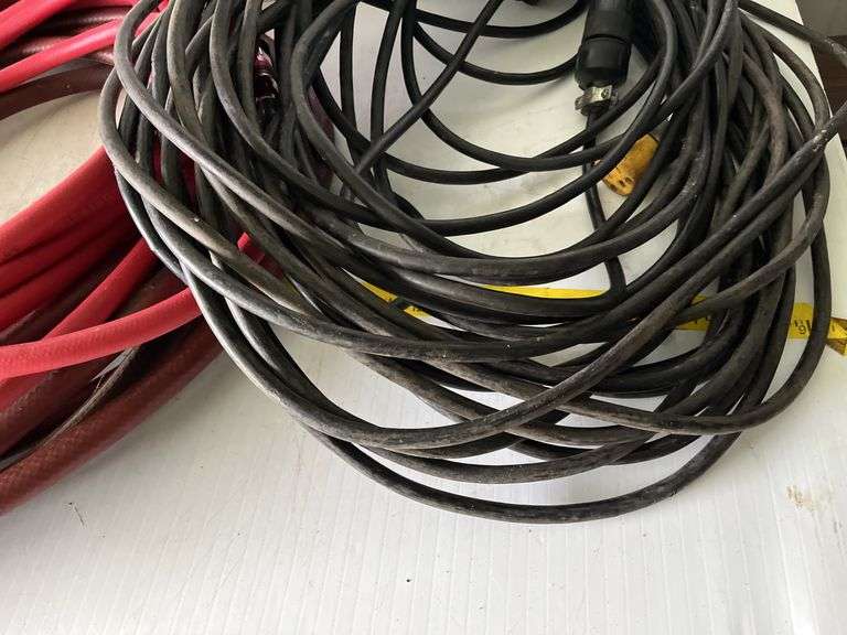 Air and Water Hoses and Power Cord