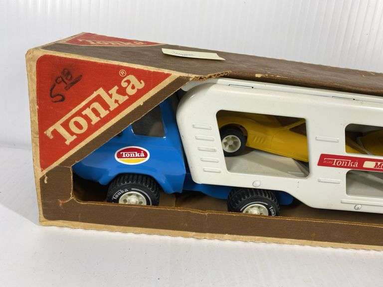 Tonka Car Carrier with 2 Cars