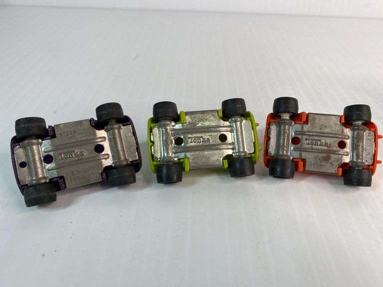 Tonka Mini Car Hauler with 3 Vehicles