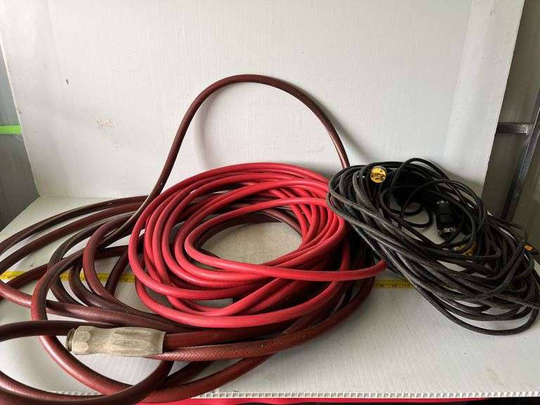 Air and Water Hoses and Power Cord