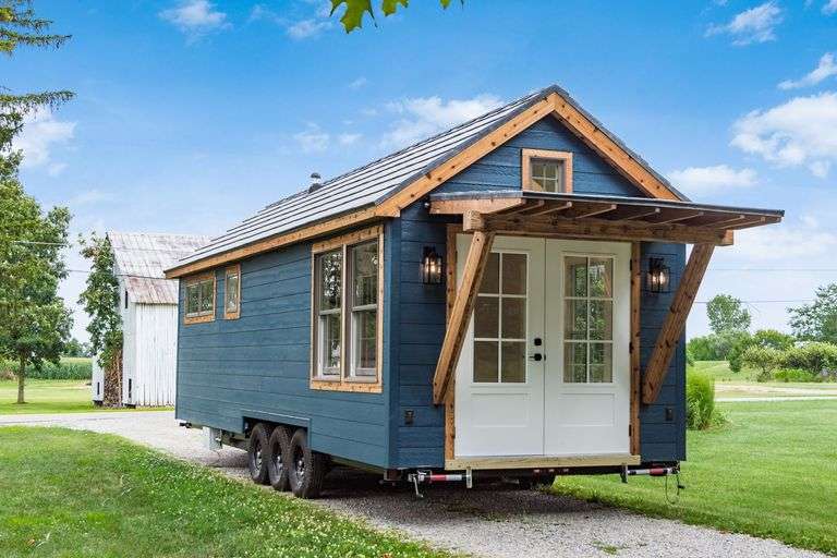 Mini Home on Wheels From Rosedale Trades