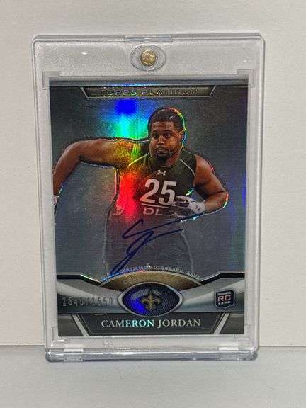 2011 Bowman Platinum Cameron Jordan RC Autograph