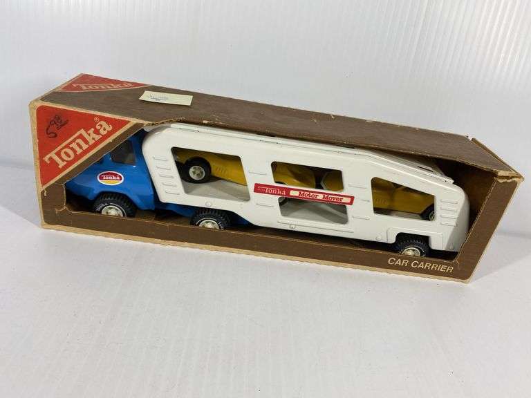 Tonka Car Carrier with 2 Cars