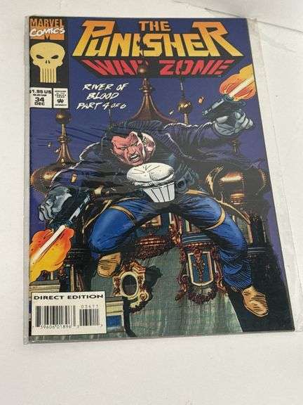 Marvel Comics The Punisher: War Zone Vol. 1 #’s 30, 31, 32, 33 and 34