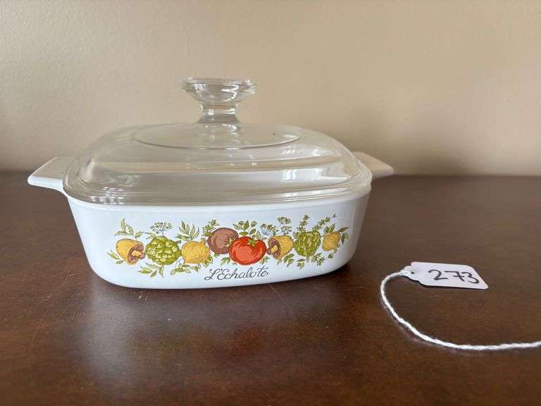 CorningWare Spice of Life Casserole Dish with Lid