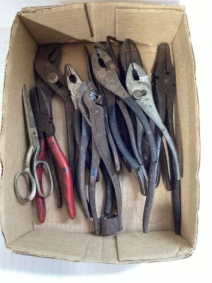 Assortment of Pliers, Channel Locks