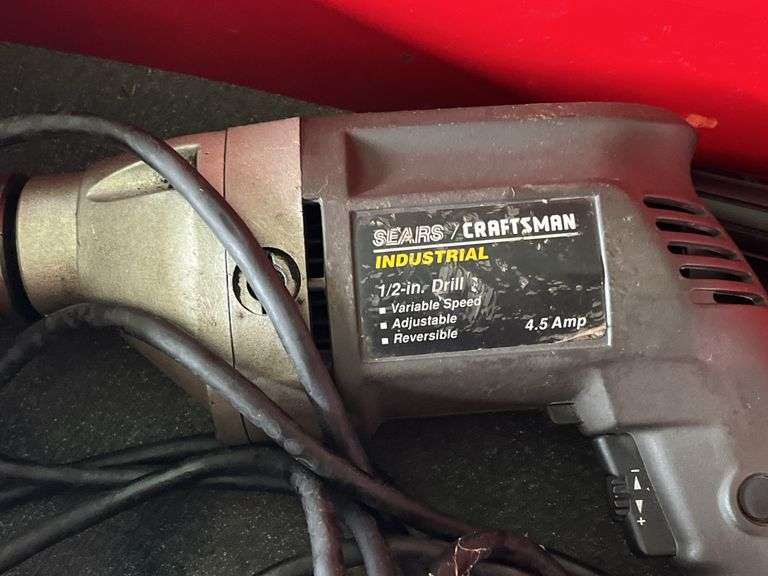 Craftsman 1/2” Drill and Bits