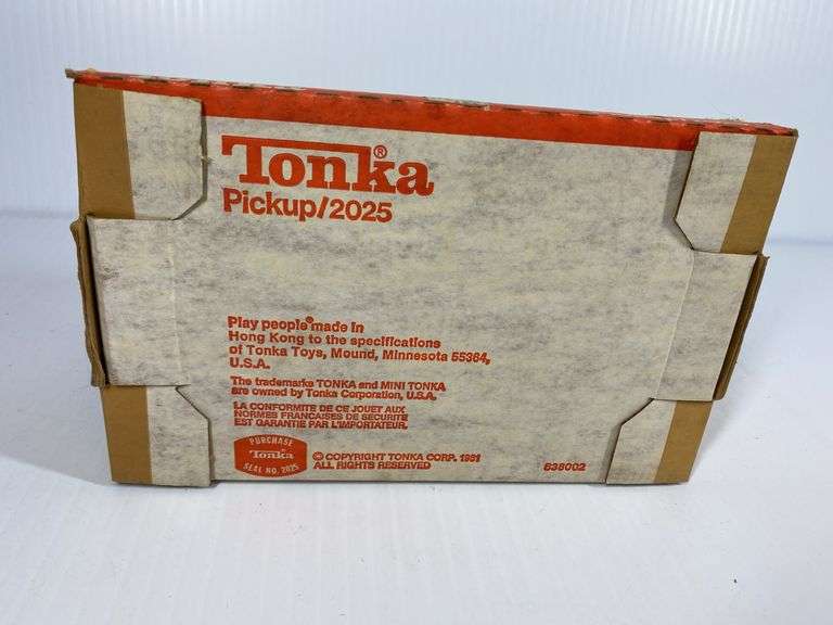 1981 Tonka Pick Up/2025