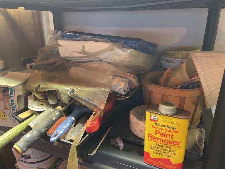 SHELF AND ITS CONTENTS (PICTURED)