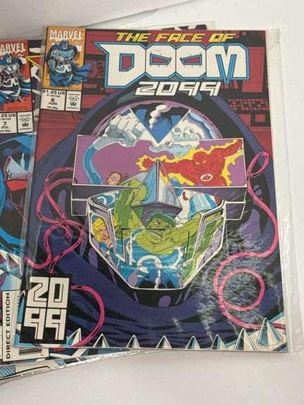 Marvel Comics Doom 2099 Vol. 1 #’s 5, 6, 7, 8, 12, 17 and 19