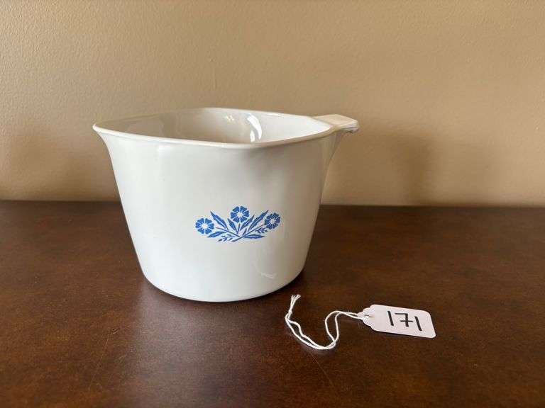 CorningWare Blue Cornflower 4 Cup Sauce Maker