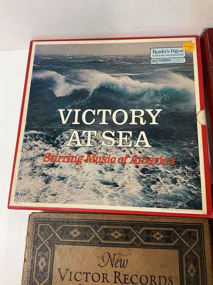 Variety of Vintage 78 RPM Record Albums