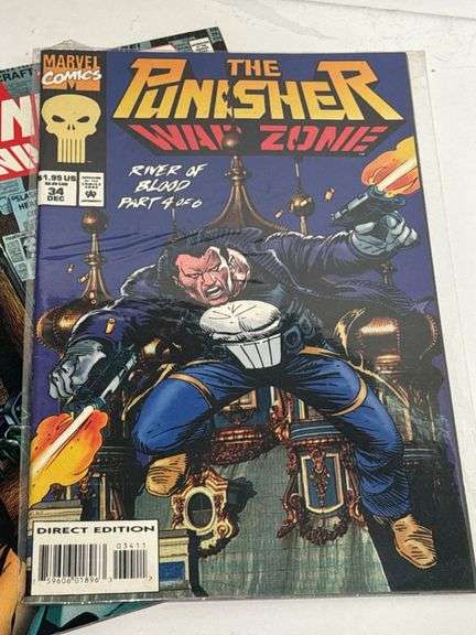 Marvel Comics The Punisher: War Zone Vol. 1 #’s 27, 30, 32, 33, 34 and 38