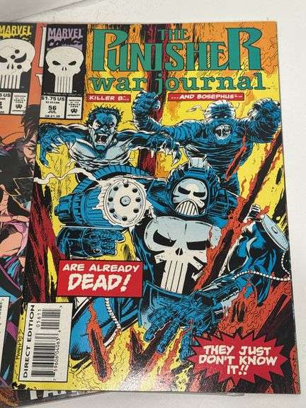 Marvel Comics The Punisher: War Journal Vol. 1 #’s 45, 56, 64, 65, 67 and 69