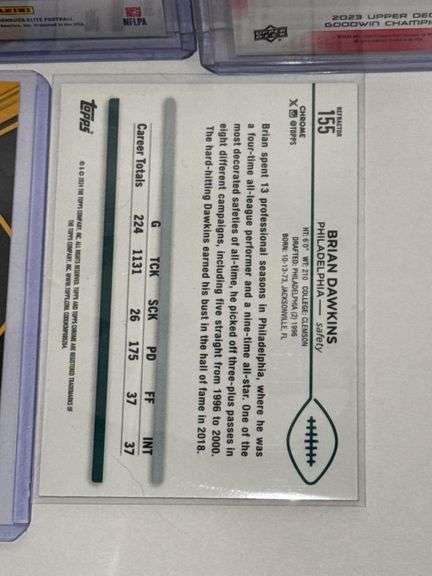 Assortment of Elite NFL Defensive Players Sports Cards