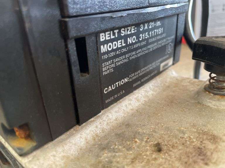 CHICAGO ELECTRIC CIRCULAR SAW AND CRAFTSMAN BELT SANDER