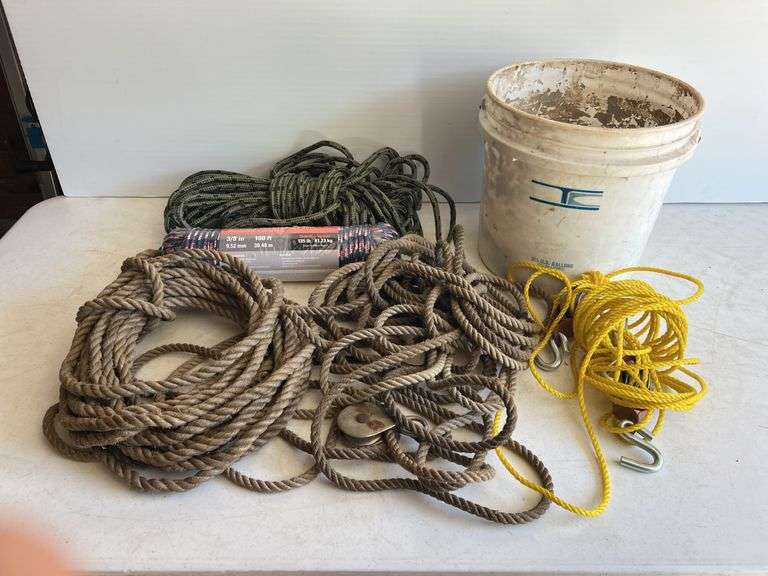 Other Rope Poly rope & other rope - Kaufman Realty & Auctions