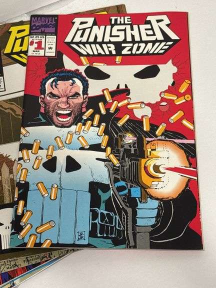 Marvel Comics The Punisher: War Zone Vol. 1 #’s 1, 14, 16, 27, 30 and 33